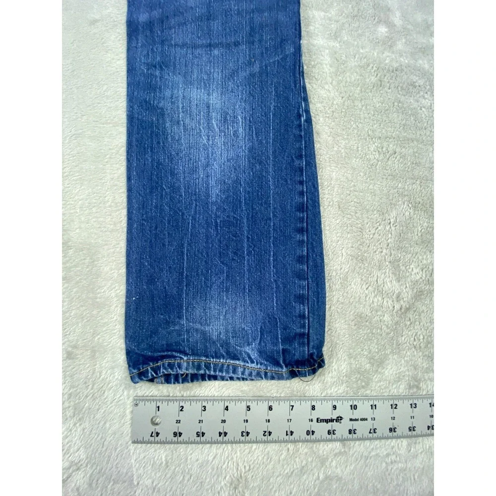 Aeropostale Jeans Driggs Bootcut Jeans Fits‎ 32x30 Blue Denim Cotton Slim Fit